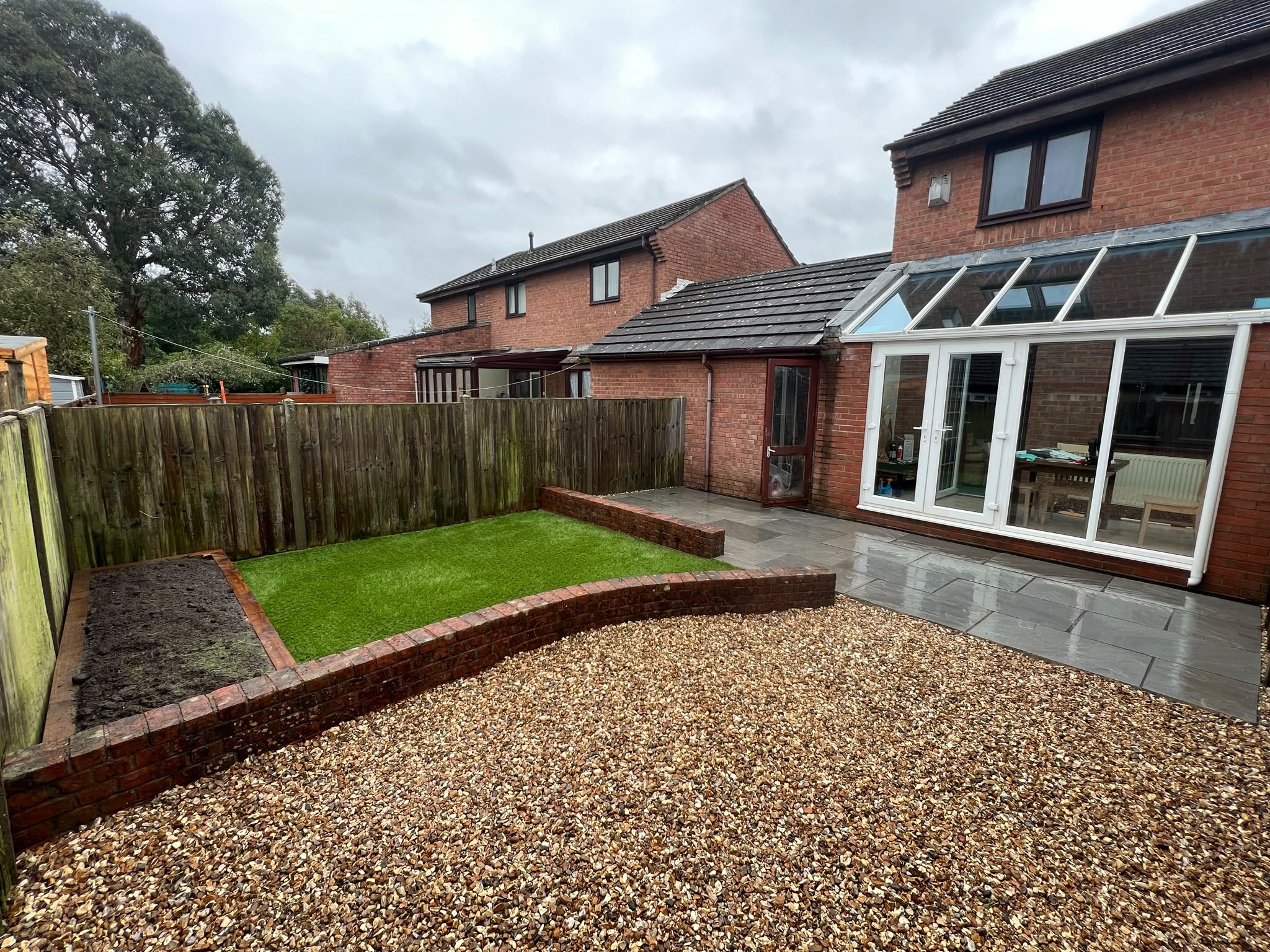 RT Landscaping completed project